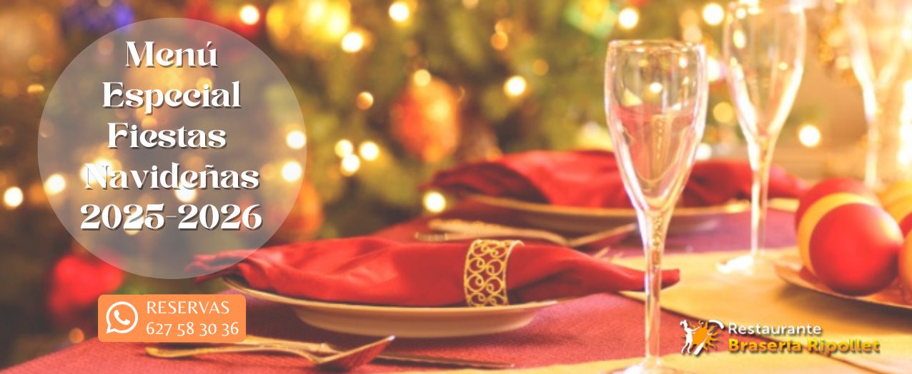 Menú Especial Fiestas Navideñas 2025-2026